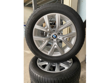 Winterräder Original BMW X1 F48 X2 F39 Y-Speiche 574 Bridgestone 205/60R17 93H 6856076