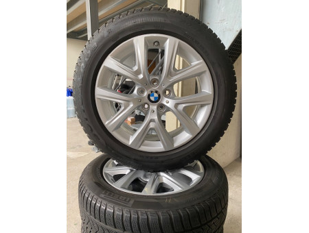 Winterräder Original BMW X1 F48 X2 F39 Y-Speiche 574 Pirelli 205/60R17 DOT20 6856076