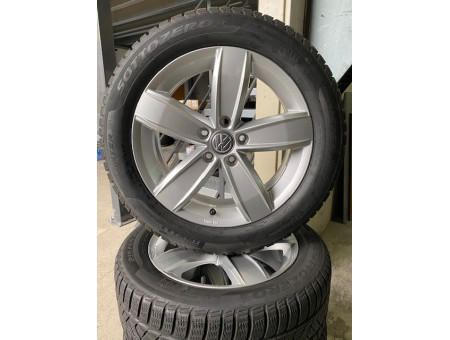 Winterräder Original VW Passat B8 3G Corvara Pirelli Seal Inside 215/55R17 94H 3G0071497B