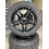 Roues hiver Origine BORBET/BMW Black-Glossy Série 1 à Z4 225/55 R17 XR80730