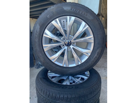 Winterräder Original VW Tiguan II AD Montana in 17 Zoll DOT 23 5NA601025