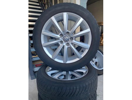 Roues hiver Origine VW Polo VI 2G Merano Bridgestone Blizzak LM 001 185/60R16 86H 2G0601025AF