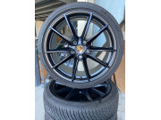 Winterkompletträder Original Porsche Carrera S schwarz hochglanz 992.1 C2 C4 4S GTS 20, 21 Zoll 992601025C 992601025E 