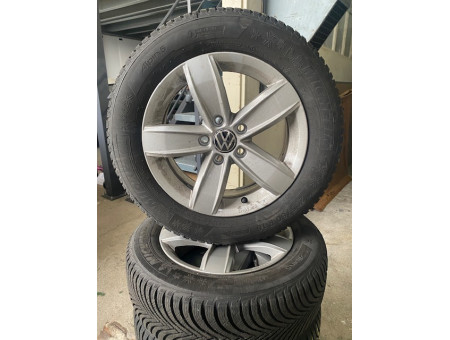 Roues hiver Origine VW Corvara T-Roc / T-Roc Cabriolet Type A1 Michelin 205/60R16 2GA071496A 8Z8