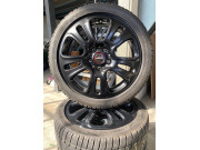 Original MINI John Cooper Works Double 17" Styling Spoke 510 winter complete wheels for F55, F56 and F57 (6855119)