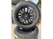Roues hiver complètes Origine BMW Série 2, U06 jantes 17", style 833 Noir DOT24, référence BMW : 6891174  GRE