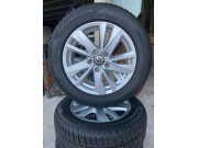 Roues hiver compl&egrave;tes Origine VW Touran 5T1 Karlstad Pirelli 205/60R16 96H DOT25 5TA601025Q