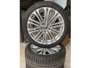 Winter wheels – Genuine Audi A5 | S5 rims, 10-spoke design, 18-inch | Part number: 8W0601025EE