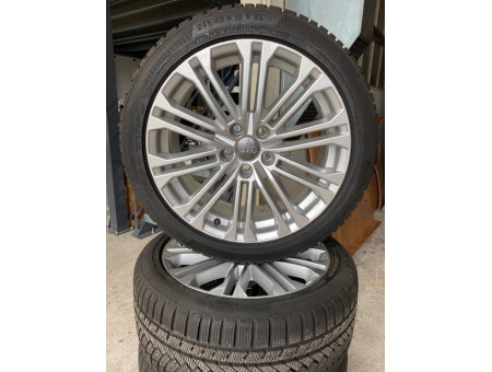 Winterr&auml;der Original Audi A5 | S5 Felgen 10 Doppelspeichen Design 18 Zoll | Teilenummer: 8W0601025EE 