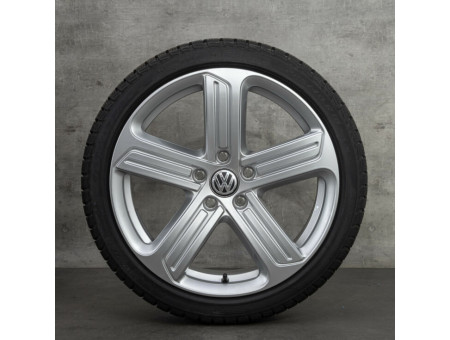 Winter wheels &ndash; original VW Golf VI, VII &lsquo;Cadiz&rsquo; 18-inch rims | Part number: 5G0601025BK